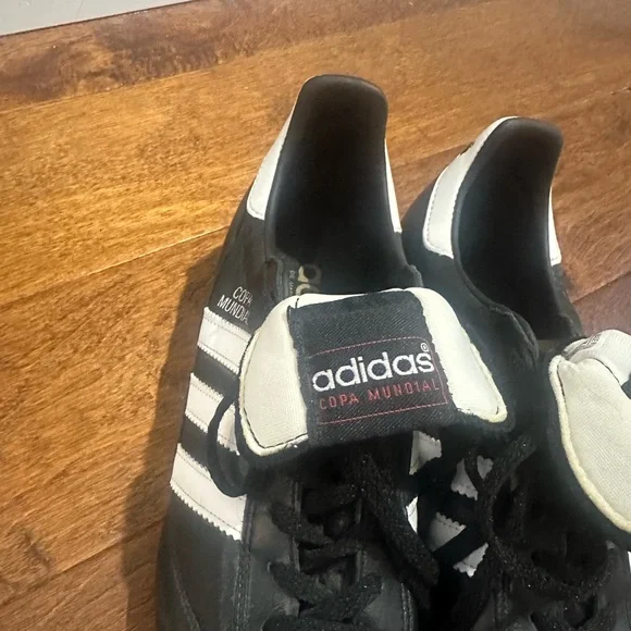 Adidas Copa Mundial Black and White Soccer Cleats - Picture 5 of 14